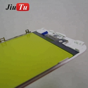 con prensado en frío para el iPhone 6 s agrietado remodelación pantalla LCD calidad original (Blanco/negro) - Product Image 4