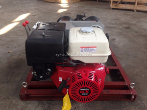 Mesin Penarik Kabel Kapstan Ganda 5 Ton Berbahan Bakar Bensin untuk Pemasangan Saluran Udara dan Pekerjaan Konstruksi - Product Image 2
