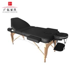 <span class=keywords><strong>Table</strong></span> <span class=keywords><strong>de</strong></span> <span class=keywords><strong>Massage</strong></span> pliable et Portable, en bois, 3 sections, bon marché, personnalisé - Product Image 1