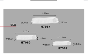 Máy Rửa Chén An Toàn Nhà Hàng Sử Dụng Tấm Thiết Kế Khách Sạn Crockery Với Embossed - Product Image 6