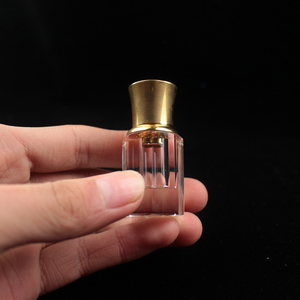 Mini botella de aceite de <span class=keywords><strong>cristal</strong></span> elegante de 1ml, recarga árabe, botella de aceite de <span class=keywords><strong>cristal</strong></span> portátil, caja de embalaje - Product Image 4