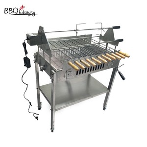 Pollo asado Chipre <span class=keywords><strong>barbacoa</strong></span> Parrilla de <span class=keywords><strong>barbacoa</strong></span> de carbón <span class=keywords><strong>con</strong></span> <span class=keywords><strong>Motor</strong></span> eléctrico - Product Image 5