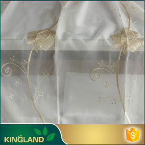 Rideau fournisseur petite MOQ classique 100% polyester linge rechercher tissu - Product Image 1