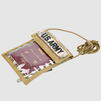 Pabrik Disesuaikan Tahan Air 600D Polyester Lanyard ID Lencana Pemegang Leher Dompet Pembuatan Panjang, OEM & ODM Unisex