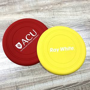 OEM Logo gıda sınıfı silikon uçan diskler köpek Frisbe köpek oyuncak - Product Image 3