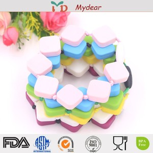 Personnalisé Silicone Bébé de Dentition Dentition Mâcher Perles Pendentif <span class=keywords><strong>Bracelet</strong></span>/<span class=keywords><strong>Bracelet</strong></span>/Bijoux Infirmière - Product Image 5