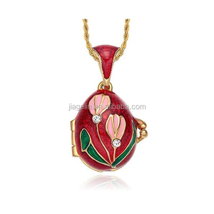 Лидер продаж, кулон в виде яиц на Пасхальный день Faberge, ожерелье, медальон, прямые продажи с фабрики - Product Image 3