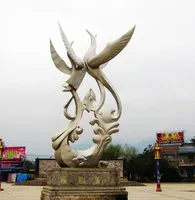 Patung Baja Tahan Karat Merpati Perdamaian