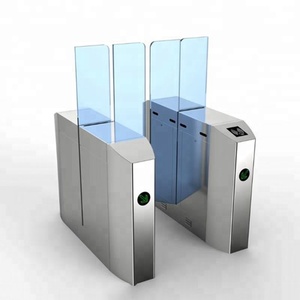 304 en acier inoxydable Verre Organique Mécanisme Rétractable Automatique porte systèmes <span class=keywords><strong>Passage</strong></span> Optique de Tourniquet de Barrière - Product Image 2