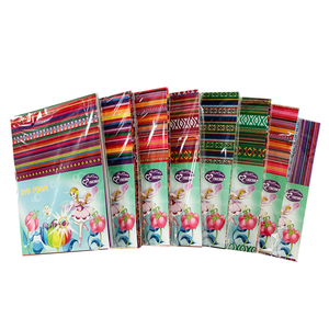 Trendy Folk-Fábrica de tela de rayas de algodón de diseño personalizado al por mayor con servicio de procesamiento de corte personalizado que incluye espuma Eva - Product Image 4
