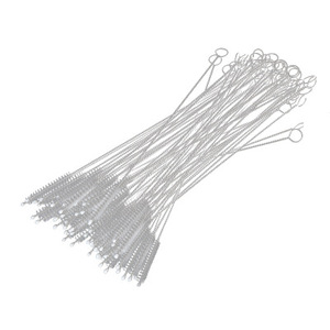 Cepillo de limpieza de pajita duradero, de acero inoxidable, para tubo de beber - Product Image 2
