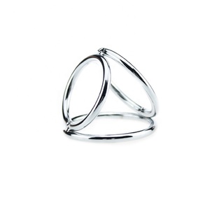 Cincin Logam Triple Loop untuk Penis, Pengencang Ereksi, Alat Bantu Impotensi, Peregang Penis - Product Image 6