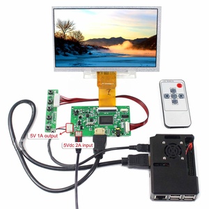 HDMI con 7 "1024X600 LCD pantalla Raspberry <span class=keywords><strong>Pi</strong></span> <span class=keywords><strong>de</strong></span> entrada HDMI Monitor Junta - Product Image 2
