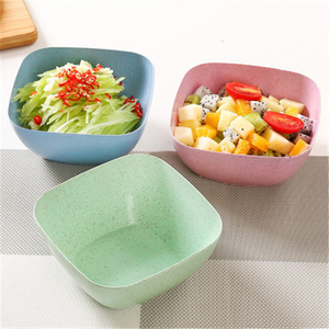 Juego <span class=keywords><strong>de</strong></span> 5 Platos Cuadrados Ecológicos <span class=keywords><strong>de</strong></span> Superficie Lisa para Frutas, Aperitivos, Ensaladas, Cestas para <span class=keywords><strong>Dulces</strong></span>, Platos <span class=keywords><strong>de</strong></span> Plástico <span class=keywords><strong>de</strong></span> Grado Alimenticio para Cocina - Product Image 4