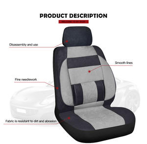Fundas para <span class=keywords><strong>asientos</strong></span> de <span class=keywords><strong>coche</strong></span>, conjunto de tela de terciopelo, 5 <span class=keywords><strong>asientos</strong></span>, <span class=keywords><strong>Aliexpress</strong></span>, Amazon, Ebay, oferta, 9 piezas - Product Image 4
