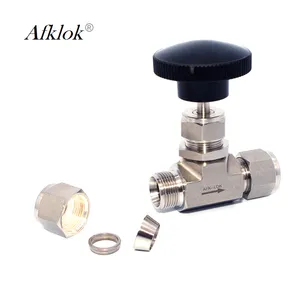 Regulating Stem Brass Angle Needle Valve for Gas