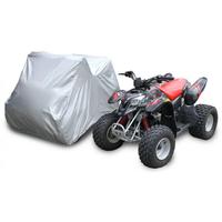 Housse de protection tout temps imperméable et coupe-vent pour VTT, durable, ajustement universel pour quad, nouvelle housse de rangement intérieure/extérieure en plastique