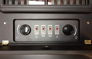 Calentador eléctrico de <span class=keywords><strong>chimenea</strong></span> de 16 pulgadas, sistema de decoración con certificado de alta calidad, llama <span class=keywords><strong>LED</strong></span>, tipo <span class=keywords><strong>chimenea</strong></span> eléctrica - Product Image 5