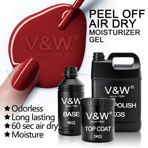 Bán Hàng Nóng Nước Dựa Peel Off Gel Polish Cung Cấp Nhãn Hiệu Riêng Không Khí Khô Gel Poish Breathable Nail Polish Mà Không Có Đèn <span class=keywords><strong>Led</strong></span>/Uv - Product Image 5