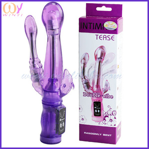 Sexe joy toy vibrateur clit vibrateur et <span class=keywords><strong>double</strong></span> pénétration vibrator - Product Image 6