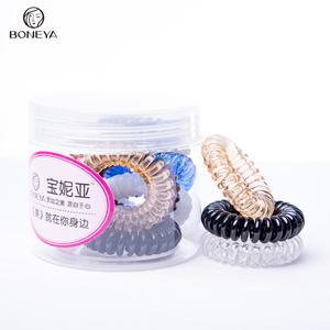 Hot Bán Phụ Nữ Thời Trang Xoắn Ốc Đàn Hồi Tóc Ban Nhạc Chi Phí Thấp Phổ Biến Cao Su <span class=keywords><strong>Tpu</strong></span> Đàn Hồi Ban Nhạc Cao Su - Product Image 4