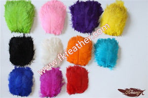 Naranja Avestruz Ajuste de la Pluma de Artesanía BRICOLAJE Pluma de Avestruz Para la Fiesta de Cumpleaños Decoraciones - Product Image 3