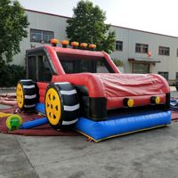 Les fabricants vendent des trampolines gonflables personnalisés pour voitures