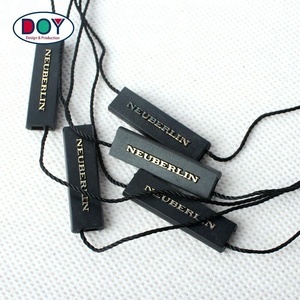 China Factory Wholesale Price Low MOQ <strong>Customized</strong> Brand Name Logo Plastic Hang <strong>Tag</strong> <strong>String</strong> Snap Cord - Product Image 5