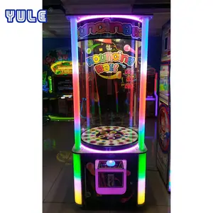 Sikke işletilen bingo damlası çocuklar fırlatma topu turntball itfa ödülü arcade bowling piyango oyun makinesi