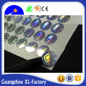 Hoja de Etiquetas Holográficas de Seguridad Redondas Personalizadas, Etiquetas Holográficas 2D/3D Personalizadas, Holograma Plateado/Dorado con Texto Genuino - Product Image 6