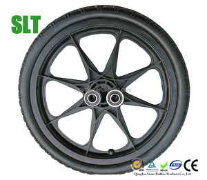 Llantas de Espuma Sólida de Poliuretano de 16 Pulgadas para Bicicleta Infantil, Neumáticos Antipinchazos para Bicicleta Infantil de 16 Pulgadas - Product Image 6