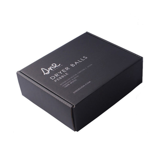 China manufacture black colour corrugated printed wholesale custom mailer boxes