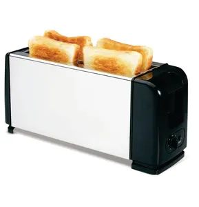 <span class=keywords><strong>Grille</strong></span>-<span class=keywords><strong>pain</strong></span> en acier inoxydable à 2 ou 4 fentes, long, en métal, avec fonction pop-up, certifié CE RoHS LFGB CB ETL, personnalisable, populaire, à prix bas et de bonne qualité, pour la vente en gros - Product Image 1