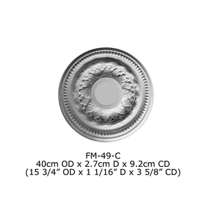 Ornamenti di poliuretano Ad Alta Densità Bella PU Decorativa tetto del soffitto di design - Product Image 6