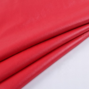 Service personnalisé rouge doré tricoté daim textile imprimable polyester tissu pour <span class=keywords><strong>robe</strong></span> - Product Image 5