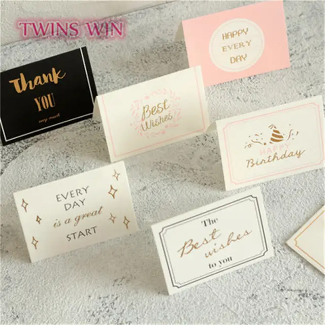 2019 new arrival popular small size bulk thank you greeting card 001