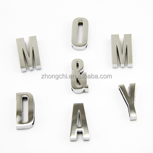 Hoge Kwaliteit Diy Huisdier Halsband Grote Glijbaan Letters Silver Brief <span class=keywords><strong>Charms</strong></span> 30Mm Slide Alfabet