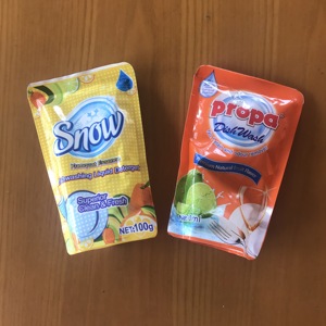 De sello de detergente en polvo y pasta de bolsas de embalaje de <span class=keywords><strong>poli</strong></span> - Product Image 1