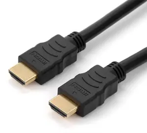 热销2160P高分辨率黑色HDMI电缆4K 60HZ，18gbps，带高速以太网，用于HDTV PS3/4计算机投影仪