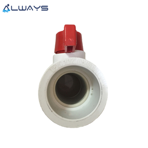 Robinet à bille unique de communion en plastique, accessoire pour tuyaux de <span class=keywords><strong>piscine</strong></span>, livraison gratuite en chine, U-PVC - Product Image 4
