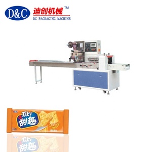 Ngang Gối Hương Gậy Mì Bao Bì Trái Cây Đông Lạnh Bánh Sandwich Thực Phẩm Dòng Chảy Máy Đóng Gói - Product Image 6
