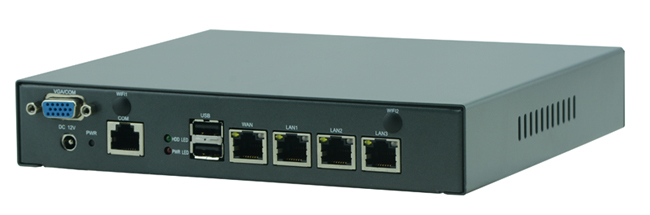 Intel x86 ordinateur 4 * RJ45 Inte 82583 V chipsets Lan port réseau Pare-Feu de Sécurité appareil avec BYPASS