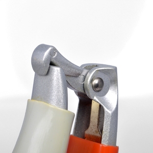 ASAKI AK-8642 8" Steel Garden Scissors <strong>Pruner</strong> Garden Ratchet Shear Pruning Shears <strong>Straight</strong> Gardening Scissors Plastic Handle - Product Image 5