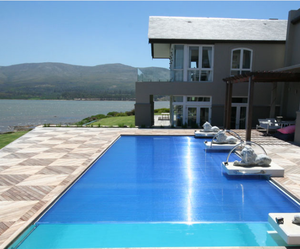 Cubierta de piscina eléctrica automática de policarbonato, cubierta retráctil impermeable de bajo <span class=keywords><strong>precio</strong></span>, aprobado por Australia - Product Image 2