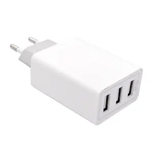 Зарядное устройство для телефона, 5 В, 5 А, 3 порта ЕС, usb, настенное зарядное устройство, зарядное устройство для мобильного телефона