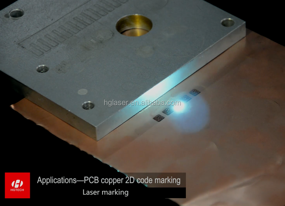 hgtech fiber laser marking machine ghtech