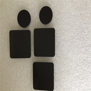 <span class=keywords><strong>Filtre</strong></span> optique longue passe IR 720 nm personnalisé en usine, économique, HB720 RG715, verre trempé avec revêtement antireflet noir pour objectif d'appareil photo - Product Image 3
