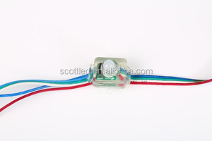 5V forma cuadrada impermeable IP68 12mm WS2801 RGB <span class=keywords><strong>Pixel</strong></span> LED <span class=keywords><strong>ebay</strong></span> sitio web de china - Product Image 5