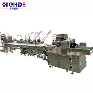 Dùng Một Lần Bằng Gỗ Tre Dao Kéo Bộ Đồ Ăn Đặt Muỗng Dao Nĩa Thức Ăn Tự Động Máy Đóng Gói - Product Image 3