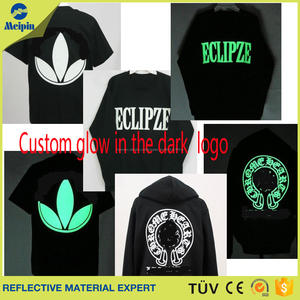 Leucht logo/Glow in The dark Wärmeübertragung für logo - Product Image 5